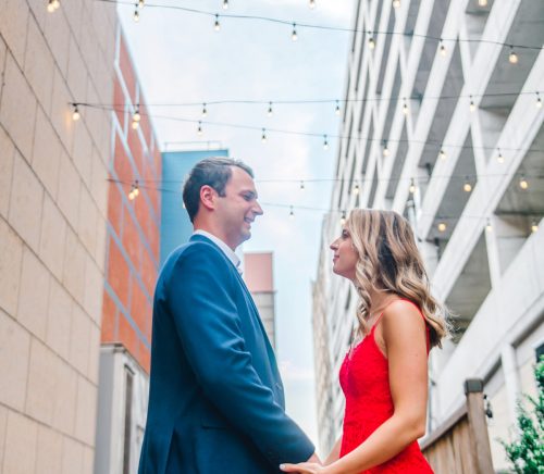 Killer Downtown Pittsburgh Engagement Session. For more engagement photo ideas, visit burghbrides.com!