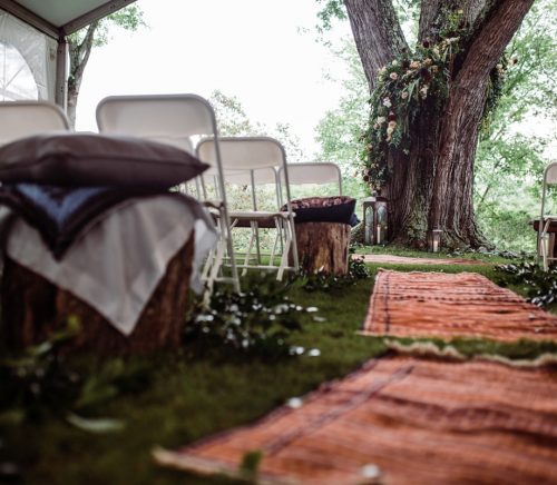 Botanical Inspired Tented Wedding. For more wedding ideas, visit burghbrides.com!