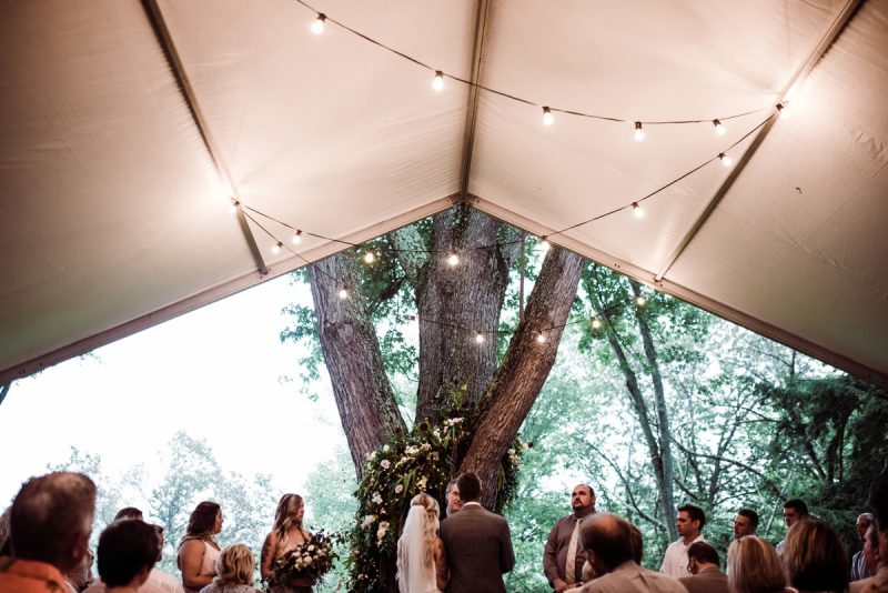 Botanical Inspired Tented Wedding. For more wedding ideas, visit burghbrides.com!