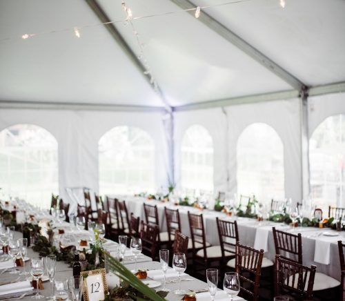 Botanical Inspired Tented Wedding. For more wedding ideas, visit burghbrides.com!