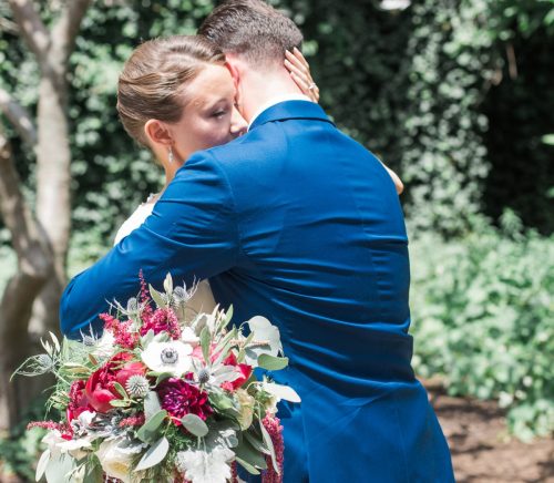 Navy, Burgundy, & Gold Pittsburgh Wedding at SLATE. For more wedding inspiration, visit burghbrides.com!