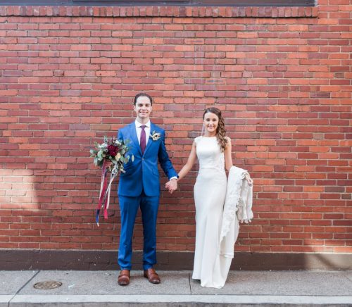 Navy, Burgundy, & Gold Pittsburgh Wedding at SLATE. For more wedding inspiration, visit burghbrides.com!
