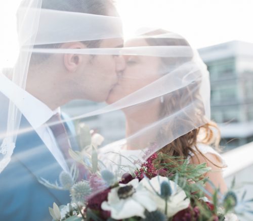 Navy, Burgundy, & Gold Pittsburgh Wedding at SLATE. For more wedding inspiration, visit burghbrides.com!
