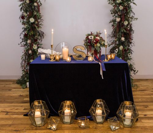Navy, Burgundy, & Gold Pittsburgh Wedding at SLATE. For more wedding inspiration, visit burghbrides.com!