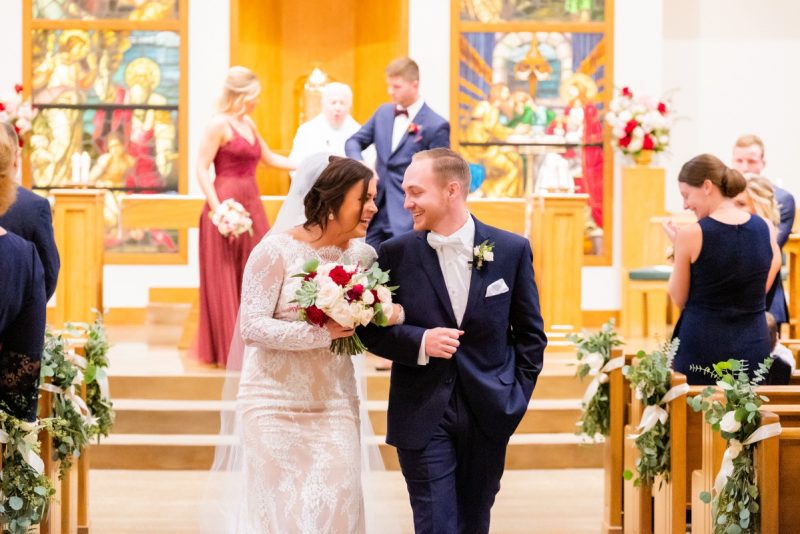 Romantic & Rustic Fall Wedding at The White Barn. For more rustic wedding ideas, visit burghbrides.com!