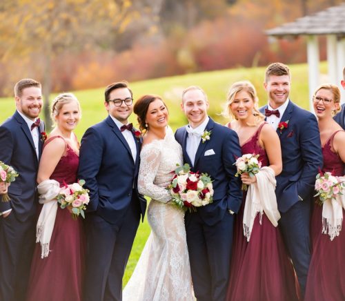 Romantic & Rustic Fall Wedding at The White Barn. For more rustic wedding ideas, visit burghbrides.com!