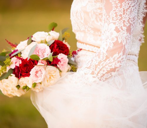 Romantic & Rustic Fall Wedding at The White Barn. For more rustic wedding ideas, visit burghbrides.com!
