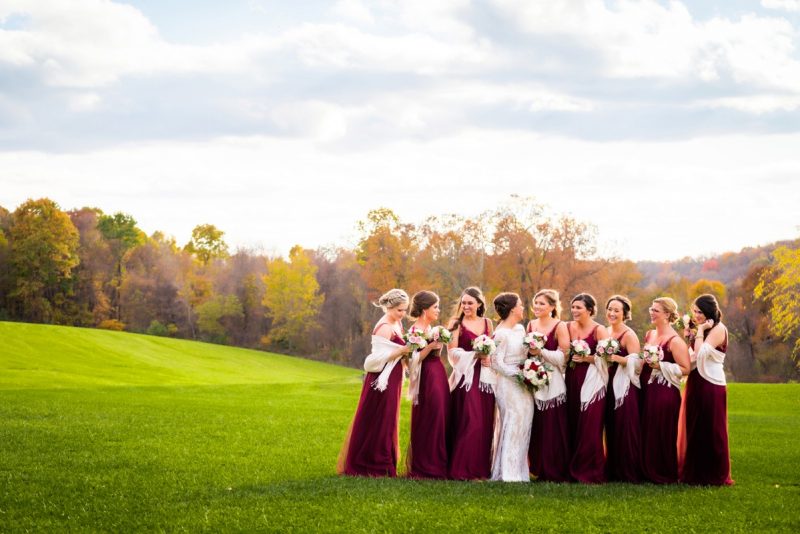 fall vintage bridesmaid dresses Modest Long Sleeve Casual Rustic A-Line Bateau Neck Wedding Dress Gowns with Train, Diamond White / 18 main image 0