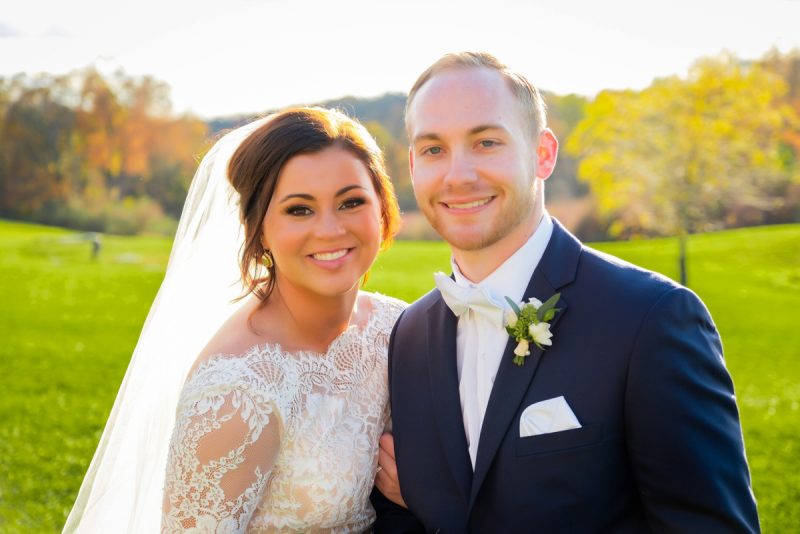 Romantic & Rustic Fall Wedding at The White Barn. For more rustic wedding ideas, visit burghbrides.com!