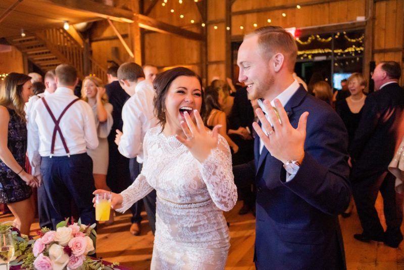 Romantic & Rustic Fall Wedding at The White Barn. For more rustic wedding ideas, visit burghbrides.com!