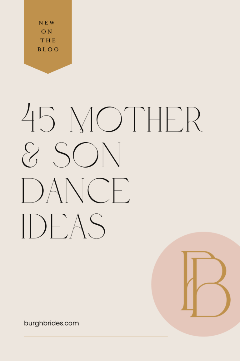 45 Mother/Son Dance Ideas Burgh Brides