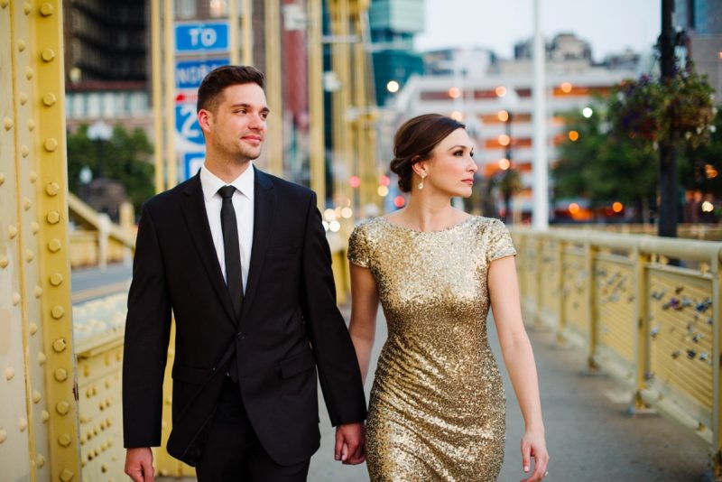 gold dress engagement photos Sparkled Glory Rose Gold Sequin Dress Perfect for Photo Shoots – sharon  rose custom