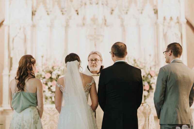Earthy Sage & Dusty Blue Wedding at Rustic Acres Farm. For more farm wedding ideas, visit burghbrides.com!