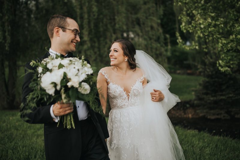Earthy Sage & Dusty Blue Wedding at Rustic Acres Farm. For more farm wedding ideas, visit burghbrides.com!