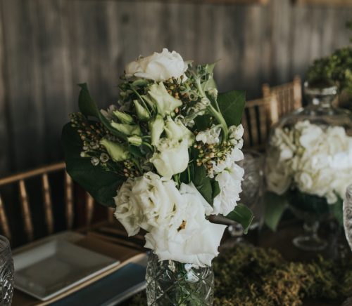 Earthy Sage & Dusty Blue Wedding at Rustic Acres Farm. For more farm wedding ideas, visit burghbrides.com!