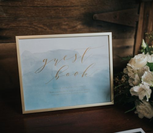 Earthy Sage & Dusty Blue Wedding at Rustic Acres Farm. For more farm wedding ideas, visit burghbrides.com!