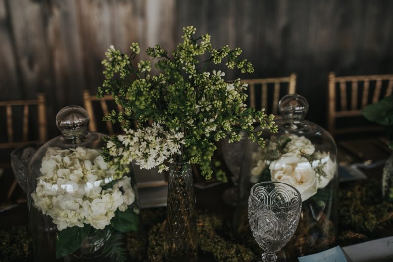 Earthy Sage & Dusty Blue Wedding at Rustic Acres Farm. For more farm wedding ideas, visit burghbrides.com!