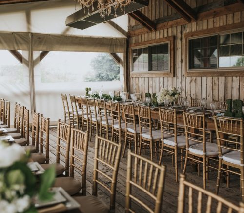 Earthy Sage & Dusty Blue Wedding at Rustic Acres Farm. For more farm wedding ideas, visit burghbrides.com!