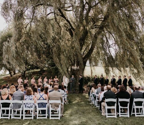 Whimsical Laid Back Wedding at Rustic Acres Farms. For more farm wedding ideas, visit burghbrides.com!