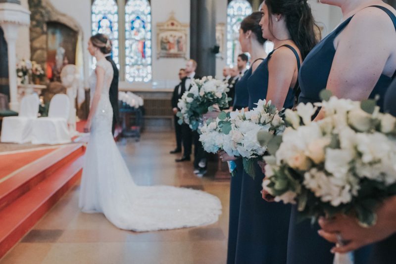 Traditional Renaissance Hotel Wedding with a Touch of Glam. For more ballroom wedding ideas, visit burghbrides.com!