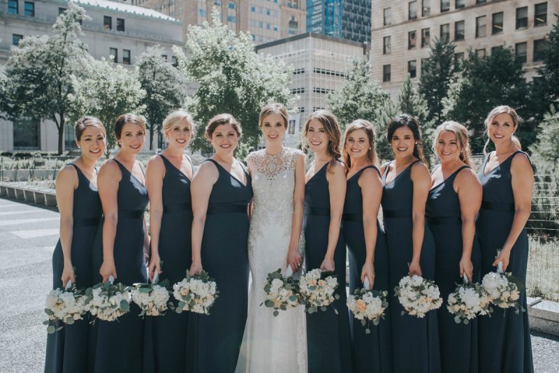 Traditional Renaissance Hotel Wedding with a Touch of Glam. For more ballroom wedding ideas, visit burghbrides.com!