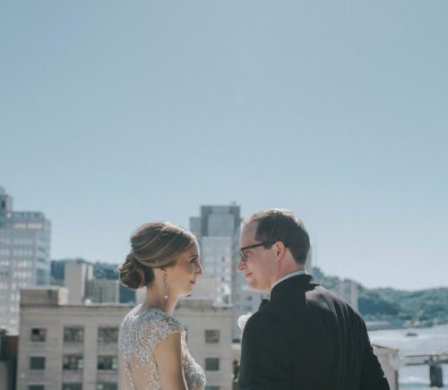 Traditional Renaissance Hotel Wedding with a Touch of Glam. For more ballroom wedding ideas, visit burghbrides.com!