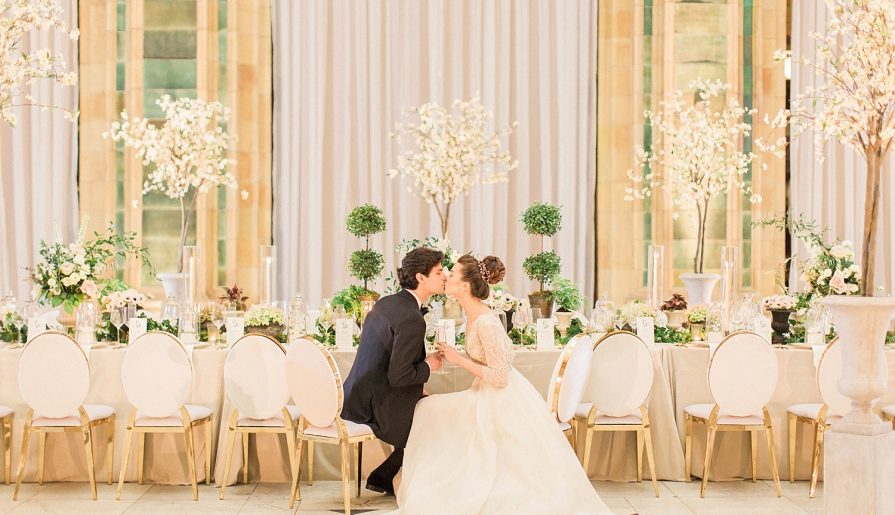 Luxurious Emerald Green & Gold Wedding Inspired Styled Shoot. For more luxury wedding ideas, visit burghbrides.com!