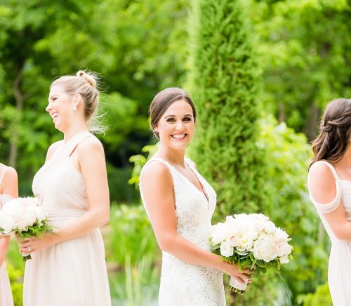 Pretty & Timeless Bella Sera Wedding. For more blush pink wedding ideas, visit burghbrides.com!