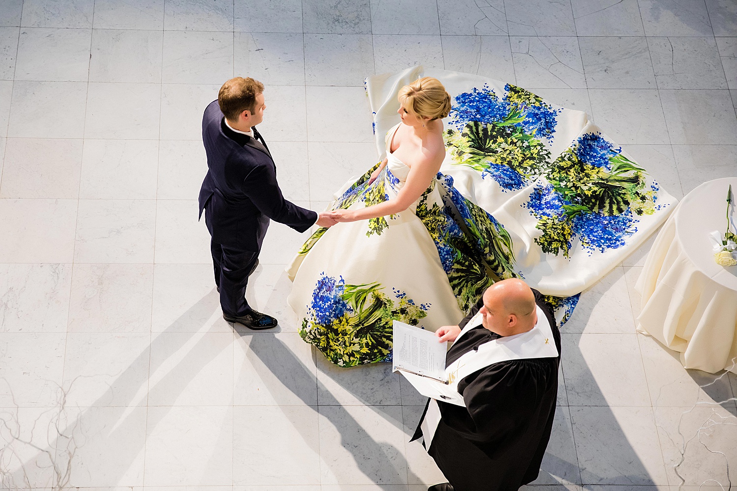 Blue & Green Carnegie Museum Wedding | Burgh Brides