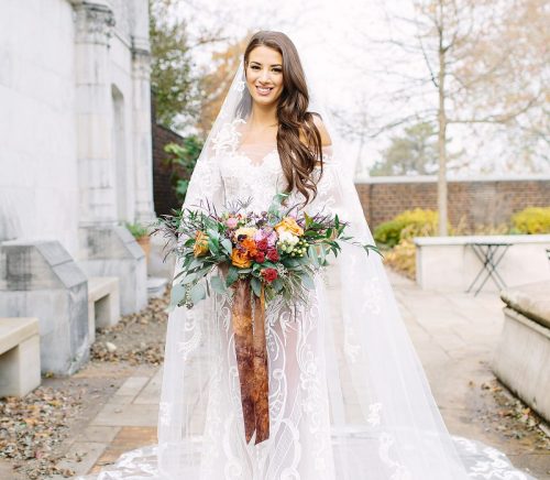 Dark & Regal Wedding Inspiration. For more unique wedding inspiration, visit burghbrides.com!