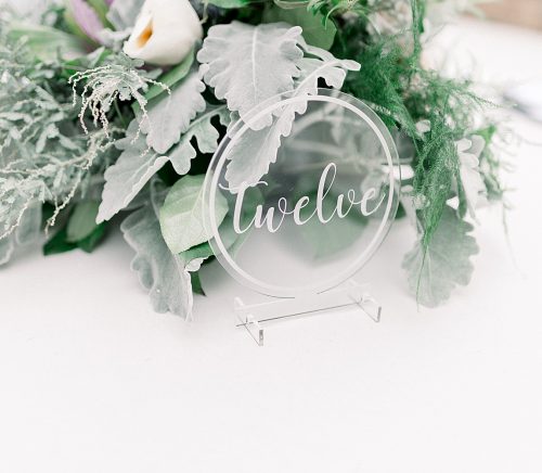 Modern Minimalist Wedding at the Terrace at Hyatt House. For more tented wedding ideas, visit burghbrides.com!