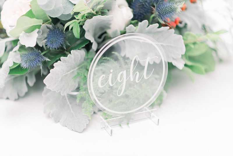 Modern Minimalist Wedding at the Terrace at Hyatt House. For more tented wedding ideas, visit burghbrides.com!