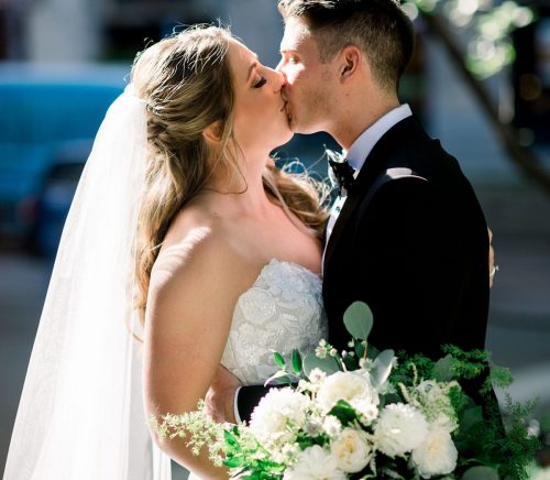 Classy City Wedding at Hotel Monaco. For more classic wedding ideas, visit burghbrides.com!