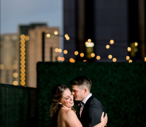 Classy City Wedding at Hotel Monaco. For more classic wedding ideas, visit burghbrides.com!