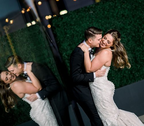 Classy City Wedding at Hotel Monaco. For more classic wedding ideas, visit burghbrides.com!