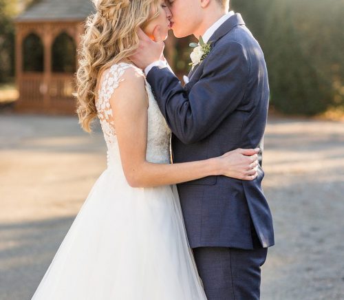 Modern Farmhouse Inspired Wedding at The Atrium. For more simple wedding ideas, visit burghbrides.com!