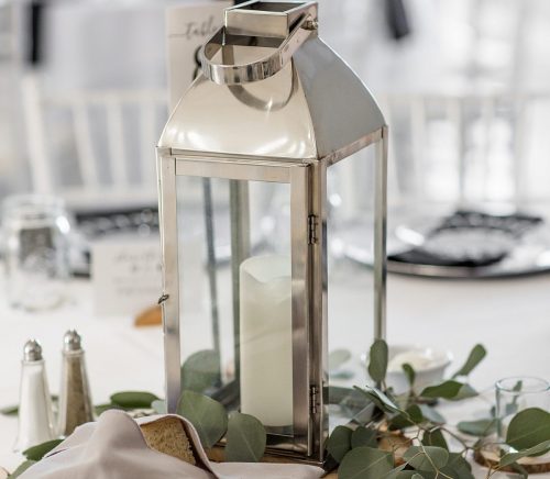 Modern Farmhouse Inspired Wedding at The Atrium. For more simple wedding ideas, visit burghbrides.com!