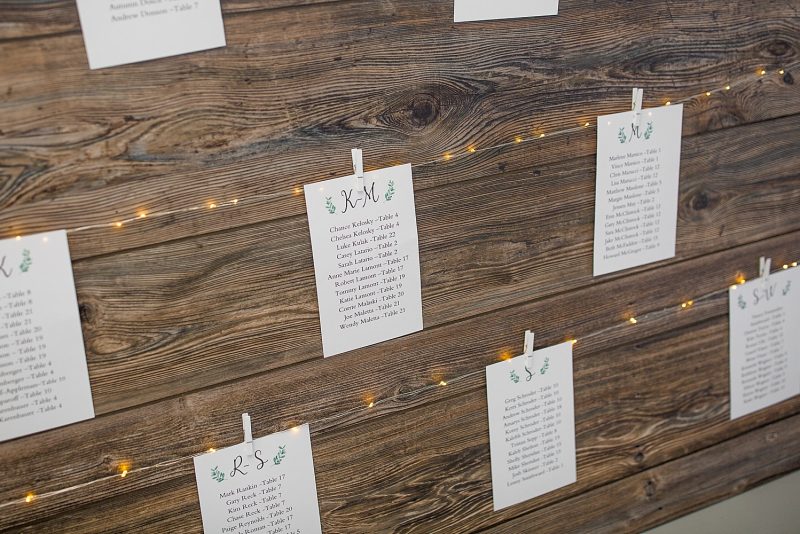 Modern Farmhouse Inspired Wedding at The Atrium. For more simple wedding ideas, visit burghbrides.com!