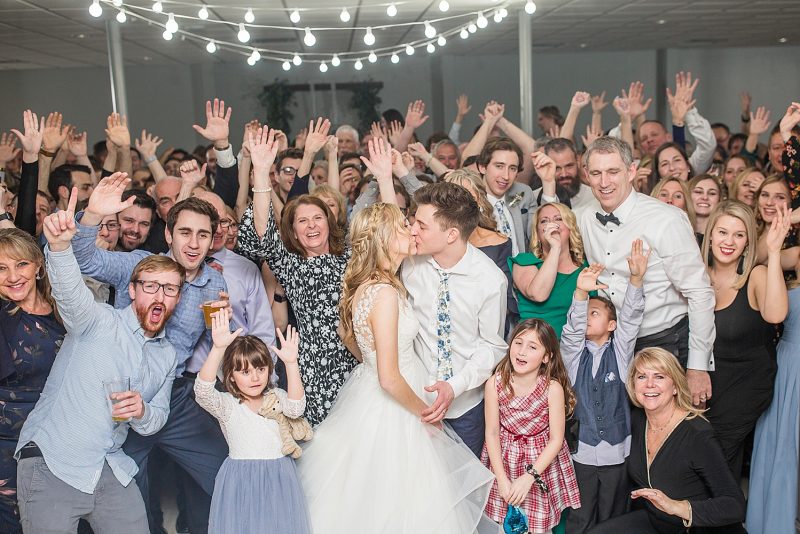 Modern Farmhouse Inspired Wedding at The Atrium. For more simple wedding ideas, visit burghbrides.com!