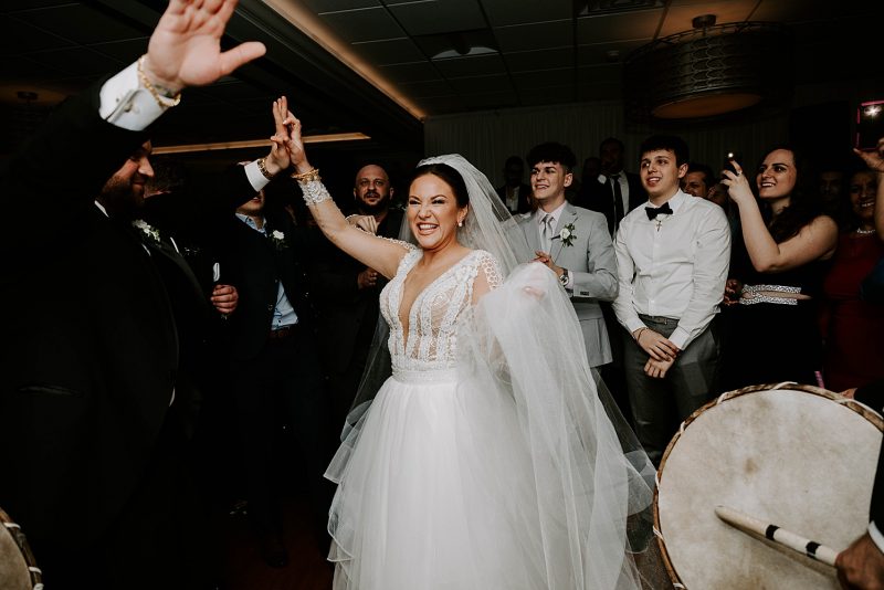 Meaningful Black & Gold Wedding at the Crowne Plaza Pittsburgh South. For more Pittsburgh wedding ideas, visit burghbrides.com!
