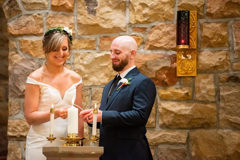 Bright & Beautiful Backyard Micro Wedding. For more small wedding ideas, visit burghbrides.com!