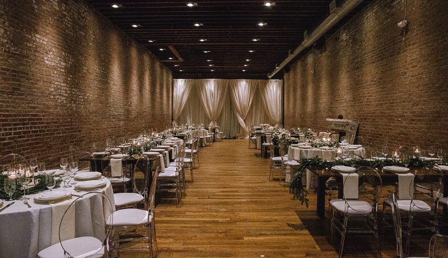 Industrial Winter Chic Wedding at Slate. For more winter wedding inspiration, visit burghbrides.com!