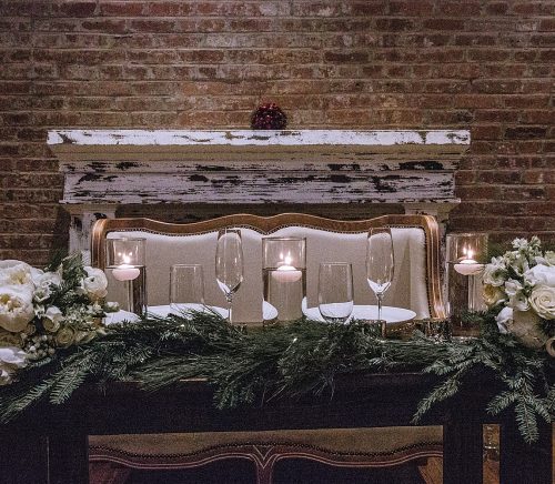 Industrial Winter Chic Wedding at Slate. For more winter wedding inspiration, visit burghbrides.com!