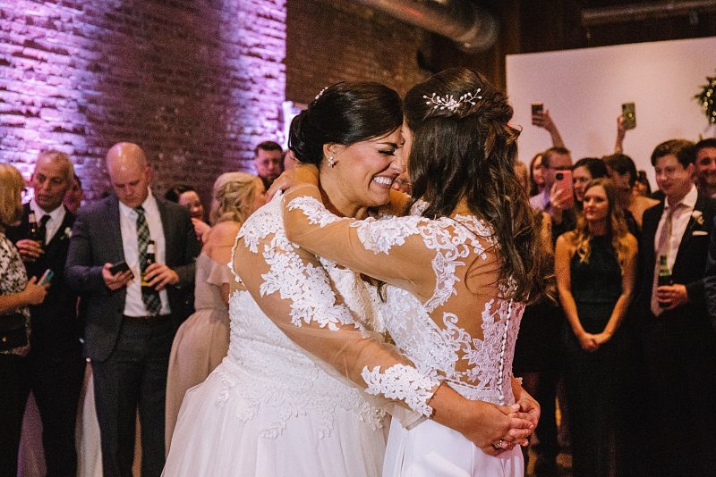 Industrial Winter Chic Wedding at Slate. For more winter wedding inspiration, visit burghbrides.com!