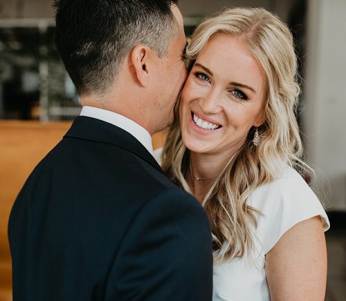 Modern Industrial ACE Hotel Wedding. For more modern wedding ideas, visit burghbrides.com!