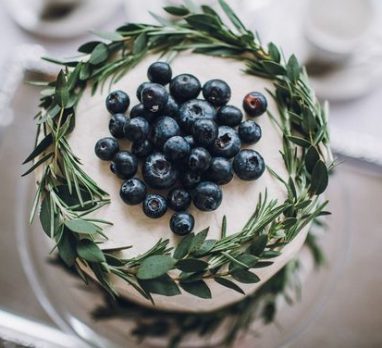 Blueberry Wedding Inspiration. For more wedding color ideas, visit burghbrides.com!