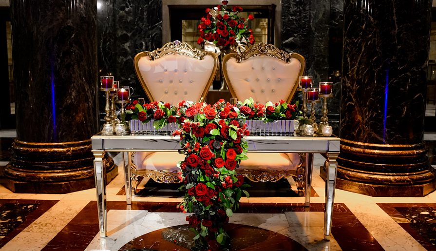 Glamorous Cultural Wedding at the Carnegie Museum. For more luxury wedding ideas, visit burghbrides.com!