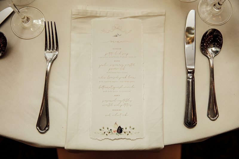 Wintery Woodlands Omni Bedford Springs Wedding. For more winter wedding ideas, visit burghbrides.com!