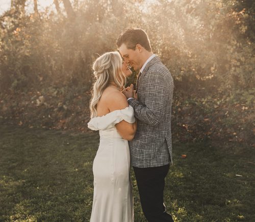Ideas for a Dreamy (and Safe) Backyard Wedding. For more COVID wedding planning tips, visit burghbrides.com!