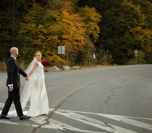 Red, Black, & Gold Pittsburgh Inspired Wedding at Omni Bedford Springs. For more fall wedding ideas, visit burghbrides.com!